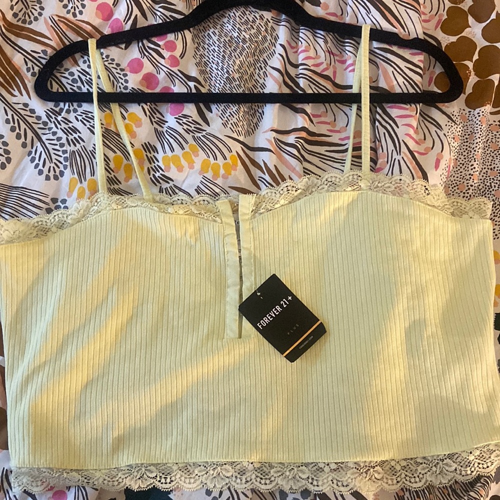 F21 Yellow Cami